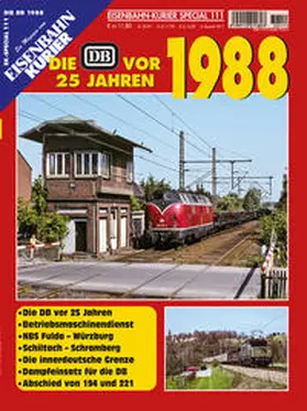  Die DB vor 25 Jahren - 1988 | Buch |  Sack Fachmedien
