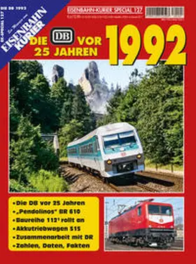  Die DB vor 25 Jahren - 1992 | Buch |  Sack Fachmedien