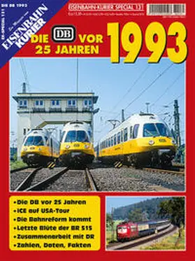  Die DB vor 25 Jahren - 1993 | Buch |  Sack Fachmedien