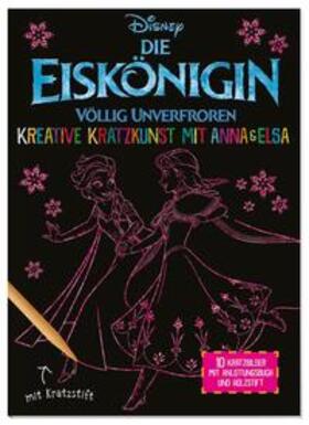 Disney Die Eiskönigin: Kreative Kratzkunst mit Anna und Elsa | Buch | 978-3-8451-0877-3 | sack.de