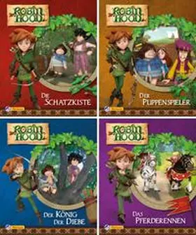  Nelson Mini-Bücher: Robin Hood 1-4 | Sonstiges |  Sack Fachmedien