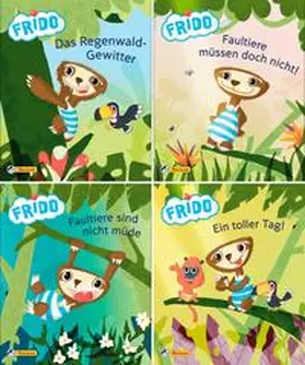  Nelson Mini-Bücher: 4er Frido Faultier 1-4 | Buch |  Sack Fachmedien