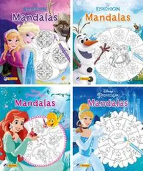 Nelson Mini-Bücher: Disney Mandalas 1-4 (Einzel/WWS) | Buch | 978-3-8451-1686-0 | www.sack.de