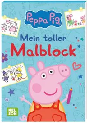  Peppa Wutz Ausmalbilder: Mein toller Malblock | Buch |  Sack Fachmedien