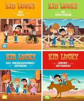  Nelson Mini-Bücher: Kid Lucky 1-4 | Sonstiges |  Sack Fachmedien