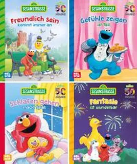  Nelson Mini-Bücher: 4er Sesamstraße 1-4 | Sonstiges |  Sack Fachmedien