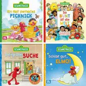  4er-Set Maxi-Mini 45: Sesamstraße | Buch |  Sack Fachmedien