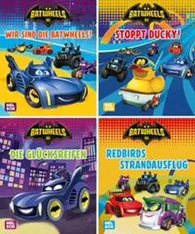  Nelson Mini-Bücher: DC Batwheels 1-4 | Sonstiges |  Sack Fachmedien