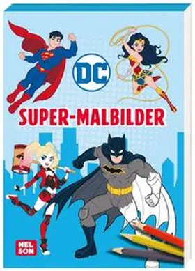  DC Superhelden: Super-Malbilder | Buch |  Sack Fachmedien