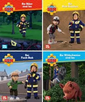 Nelson Mini-Bücher: 4er Feuerwehrmann Sam 25-28 | Buch |  Sack Fachmedien