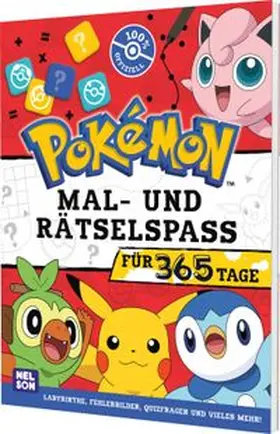  Pokémon Activity-Buch: Mal- und Rätselspaß für 365 Tage | Buch |  Sack Fachmedien