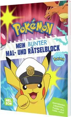  Pokémon Activity-Buch: Pokémon Mein bunter Mal- und Rätselblock | Buch |  Sack Fachmedien