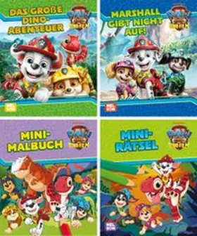  Nelson Mini-Bücher: 4er PAW Patrol - Der Dinofilm 1-4 | Sonstiges |  Sack Fachmedien