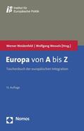 Weidenfeld / Wessels |  Europa von A bis Z | eBook | Sack Fachmedien