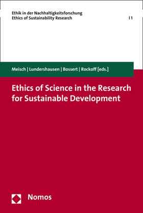 Meisch / Lundershausen / Bossert | Ethics of Science in the Research for Sustainable Development | E-Book | sack.de