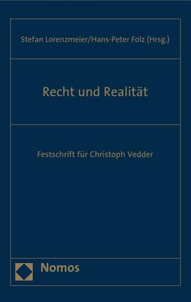 Lorenzmeier / Folz |  Recht und Realität | eBook | Sack Fachmedien