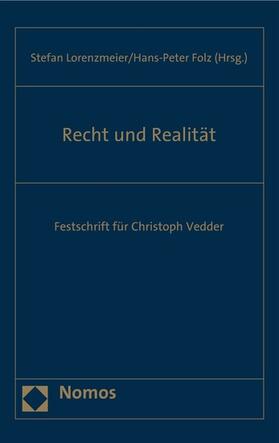 Lorenzmeier / Folz | Recht und Realität | E-Book | sack.de