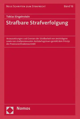 Singelnstein |  Strafbare Strafverfolgung | eBook | Sack Fachmedien