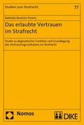 Bautista Pizarro |  Das erlaubte Vertrauen im Strafrecht | eBook | Sack Fachmedien