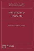 Beichel-Benedetti / Janda |  Hohenheimer Horizonte | eBook | Sack Fachmedien