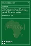 Schmidt |  Public Procurement Law and Reform in Developing Countries: International Best Practices and Lessons Learned | eBook | Sack Fachmedien