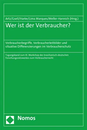 Artz / Gsell / Harke | Wer ist der Verbraucher? | E-Book | sack.de