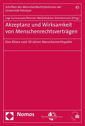 Gunnarsson / Weiß / Zimmermann |  Akzeptanz und Wirksamkeit von Menschenrechtsverträgen | eBook | Sack Fachmedien