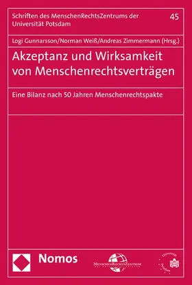 Gunnarsson / Weiß / Zimmermann |  Akzeptanz und Wirksamkeit von Menschenrechtsverträgen | eBook | Sack Fachmedien