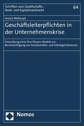 Mohaupt |  Geschäftsleiterpflichten in der Unternehmenskrise | eBook | Sack Fachmedien