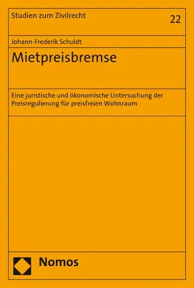 Schuldt | Mietpreisbremse | E-Book | www.sack.de
