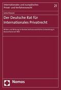 Krause |  Der Deutsche Rat für Internationales Privatrecht | eBook | Sack Fachmedien