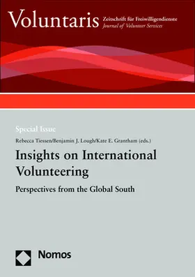 Tiessen / Lough / Grantham |  Insights on International Volunteering | eBook | Sack Fachmedien