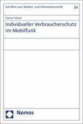 Schaal |  Individueller Verbraucherschutz im Mobilfunk | eBook | Sack Fachmedien