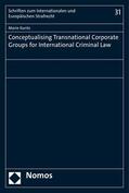 Kuntz |  Conceptualising Transnational Corporate Groups for International Criminal Law | eBook | Sack Fachmedien