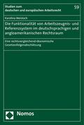 Meisloch |  Die Funktionalität von Arbeitszeugnis- und Referenzsystem im deutschsprachigen und angloamerikanischen Rechtsraum | eBook | Sack Fachmedien