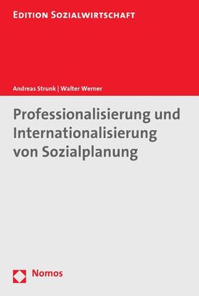 Strunk / Werner | Professionalisierung und Internationalisierung von Sozialplanung | E-Book | sack.de