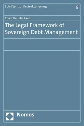 Rault | The Legal Framework of Sovereign Debt Management | E-Book | sack.de