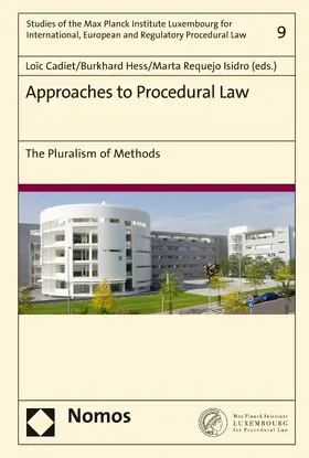 Cadiet / Hess / Requejo Isidro |  Approaches to Procedural Law | eBook | Sack Fachmedien