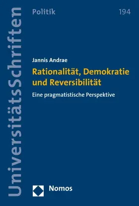 Andrae | Rationalität, Demokratie und Reversibilität | E-Book | sack.de