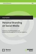 Kapidzic |  Personal Branding on Social Media | eBook | Sack Fachmedien