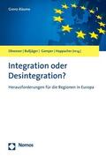 Obwexer / Bußjäger / Gamper |  Integration oder Desintegration? | eBook | Sack Fachmedien