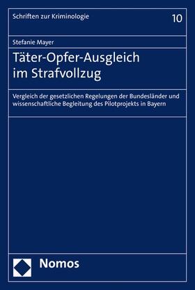 Mayer | Täter-Opfer-Ausgleich im Strafvollzug | E-Book | sack.de