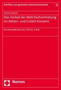 Stenzel |  Das Verbot der Mehrfachvertretung im Aktien- und GmbH-Konzern | eBook | Sack Fachmedien