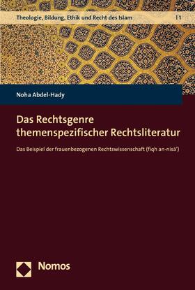 Abdel-Hady |  Das Rechtsgenre themenspezifischer Rechtsliteratur | eBook | Sack Fachmedien