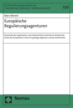 Bienert |  Europäische Regulierungsagenturen | eBook | Sack Fachmedien