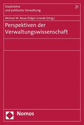 Bauer / Grande |  Perspektiven der Verwaltungswissenschaft | eBook | Sack Fachmedien