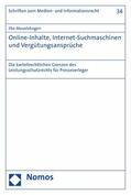 Mauelshagen |  Online-Inhalte, Internet-Suchmaschinen und Vergütungsansprüche | eBook | Sack Fachmedien
