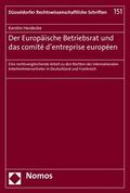 Herdecke |  Der Europäische Betriebsrat und das comité d'entreprise européen | eBook | Sack Fachmedien