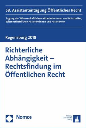 Mülder / Drechsler / Helmrich | Richterliche Abhängigkeit - Rechtsfindung im Öffentlichen Recht | E-Book | sack.de