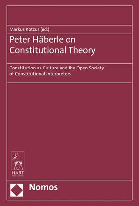 Kotzur | Peter Häberle on Constitutional Theory | E-Book | sack.de